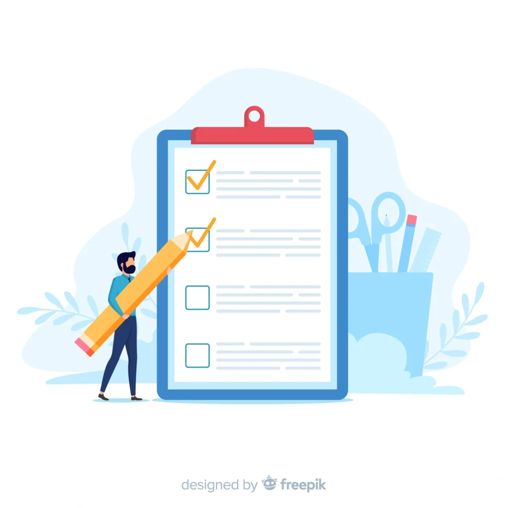 Checklist for Lead generation.
